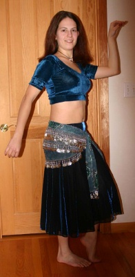 Choli & circle skirt